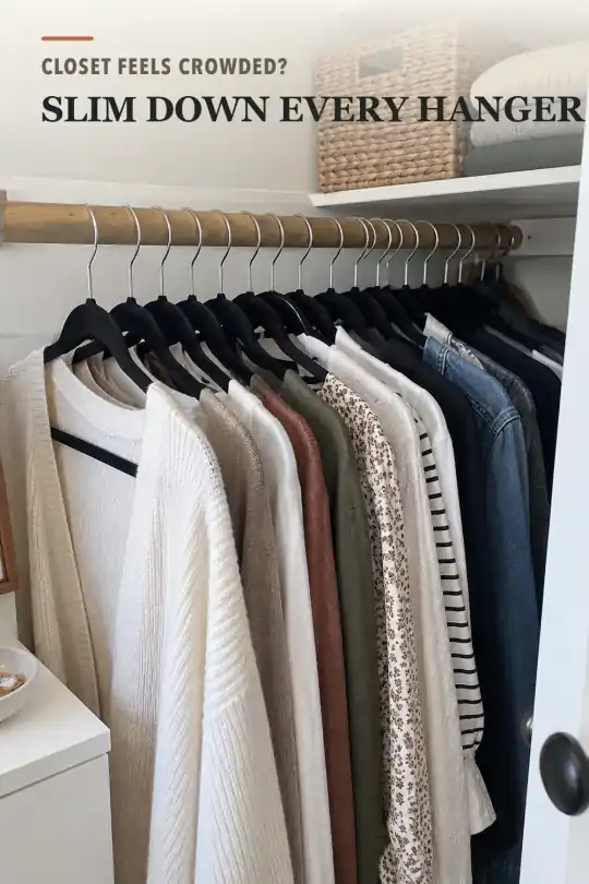 Velvet Hangers for Closet Organization and Non Slip Clothes Hangers