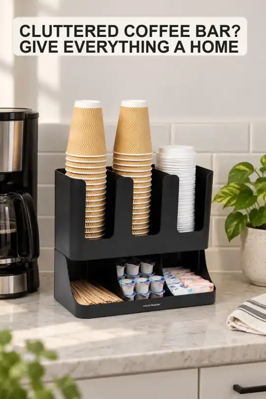 Coffee Station Organizer for a Calmer, Clutter-Free Morning Setup