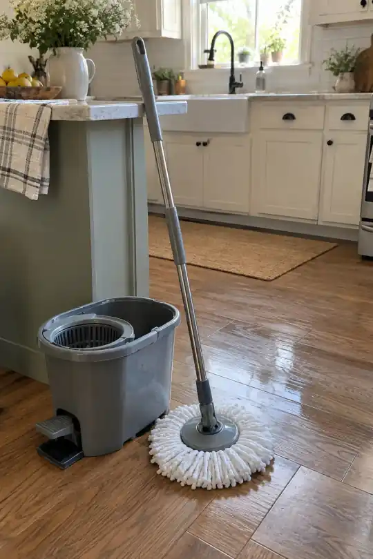 Spin Mop Bucket System for a Faster Fall Home Reset