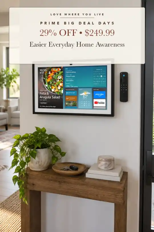 Echo Show 15; styling illustration