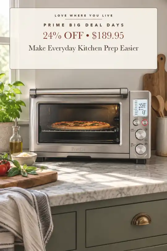 convection smart oven; styling illustration