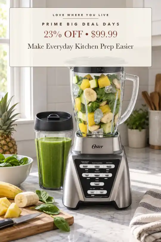 glass-jar smoothie blender; styling illustration