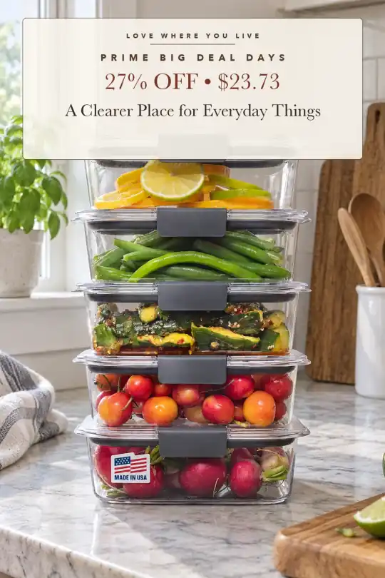 airtight food containers; styling illustration