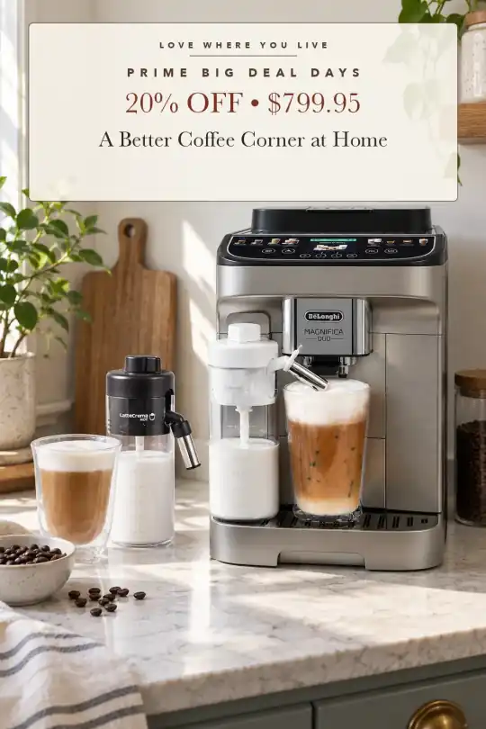 automatic espresso machine; styling illustration