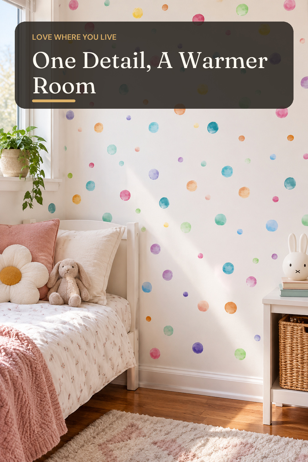 123 Pcs Pastel Polka Dots Wall Stickers, Colorful Round Wall Decal, Peel and Stick Rainbow Wall Stickers, Multicolor Circle Window Clings Decoration for Nursery Wallpaper Kids Bedroom Classroom Wall; AI-generated styling illustration
