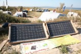 Солнечная батарея на базе виндсерферов и кайтеров