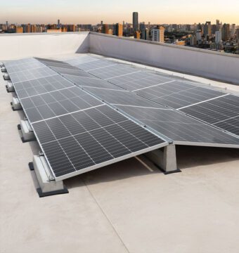 Sistema EasyWest Sun Ballast Strutture FV tetti piani home монтаж солнечных батарей