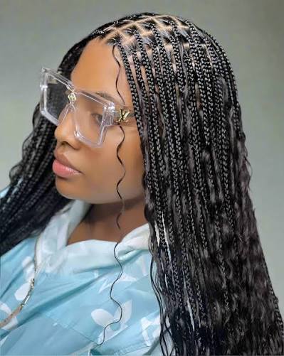 Boho Bob length with human hair