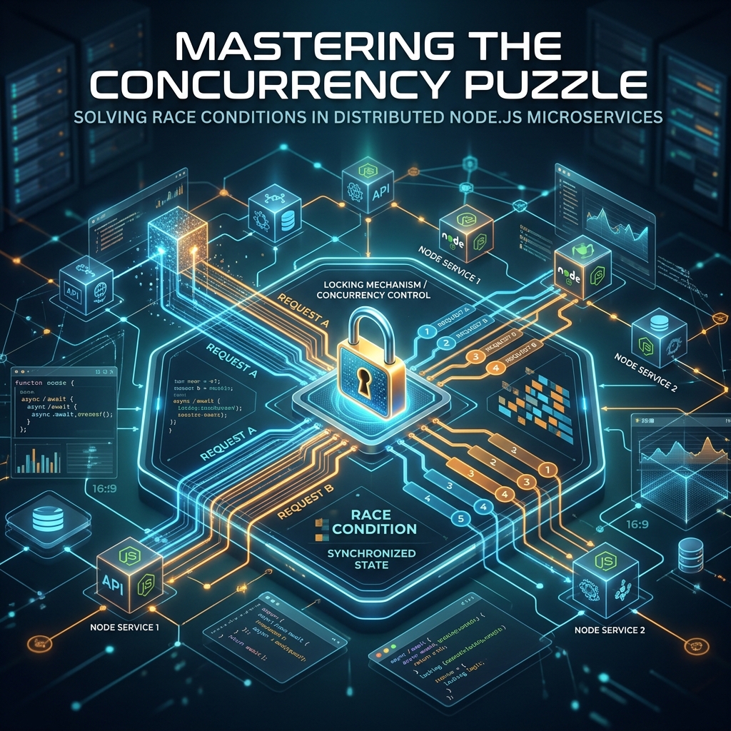 Mastering the Concurrency Puzzle: Solving Race Conditions in Distributed Node.js Microservices