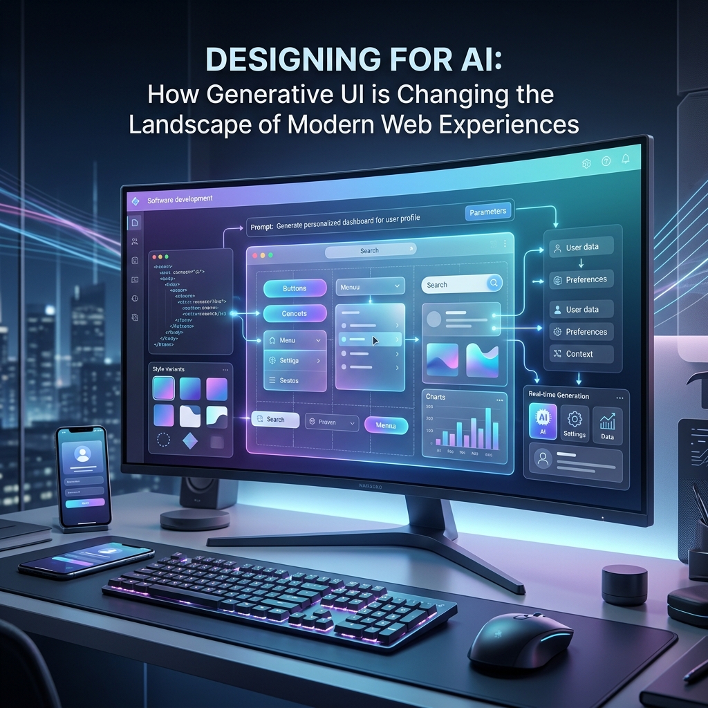 Designing for AI: How Generative UI is Changing the Landscape of Modern Web Experiences