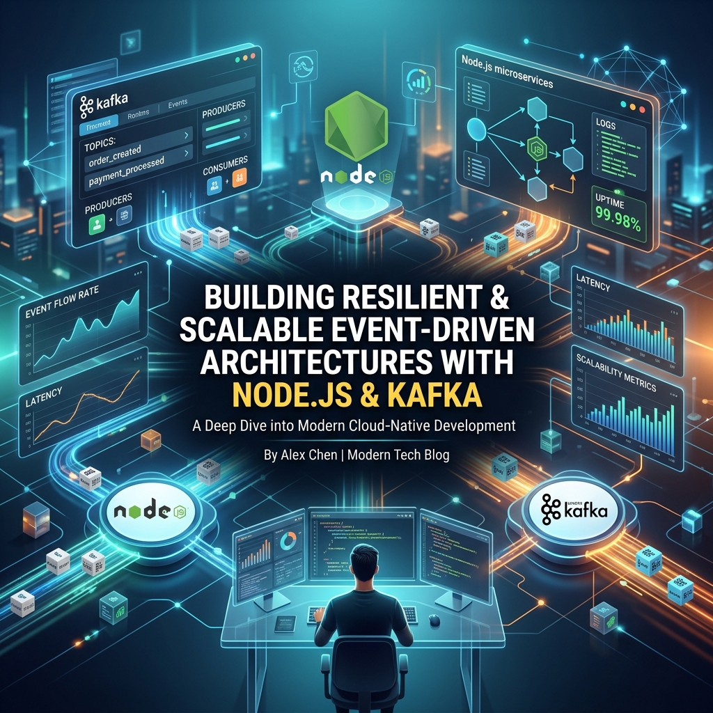Building Resilient and Scalable Event-Driven Architectures with Node.js and Kafka