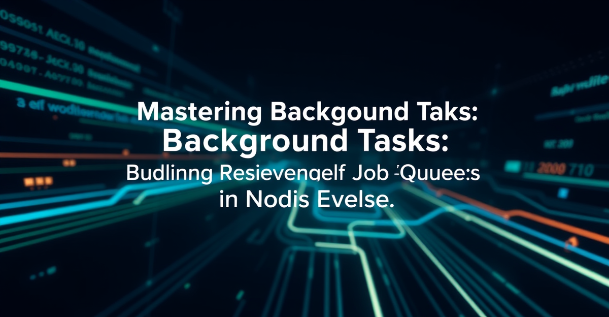 Mastering Background Tasks: Building Resilient Job Queues in Node.js