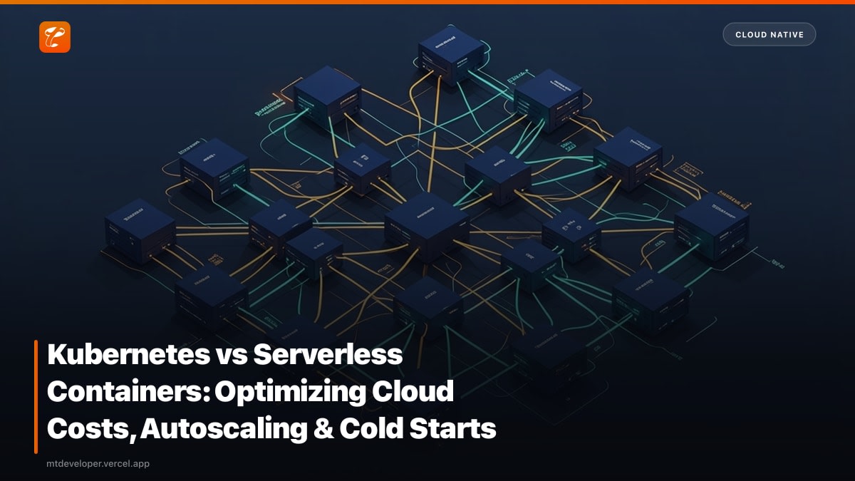 Kubernetes vs Serverless Containers: Optimizing Cloud Costs, Autoscaling & Cold Starts
