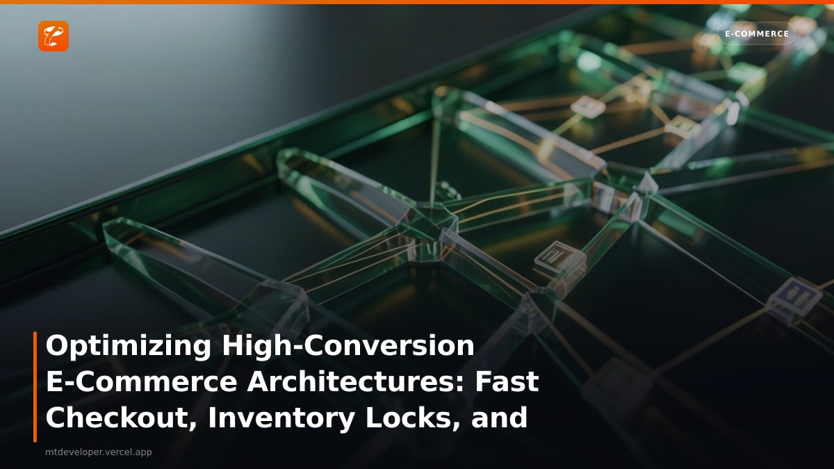 vercel.app - Muhammad Tahir - Optimizing High-Conversion E-Commerce Architectures: Fast Checkout, Inventory Locks, and Micro-Caches | MTDeveloper