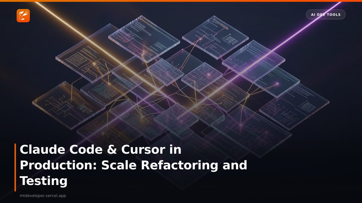 Claude Code & Cursor in Production: Scale Refactoring and Testing