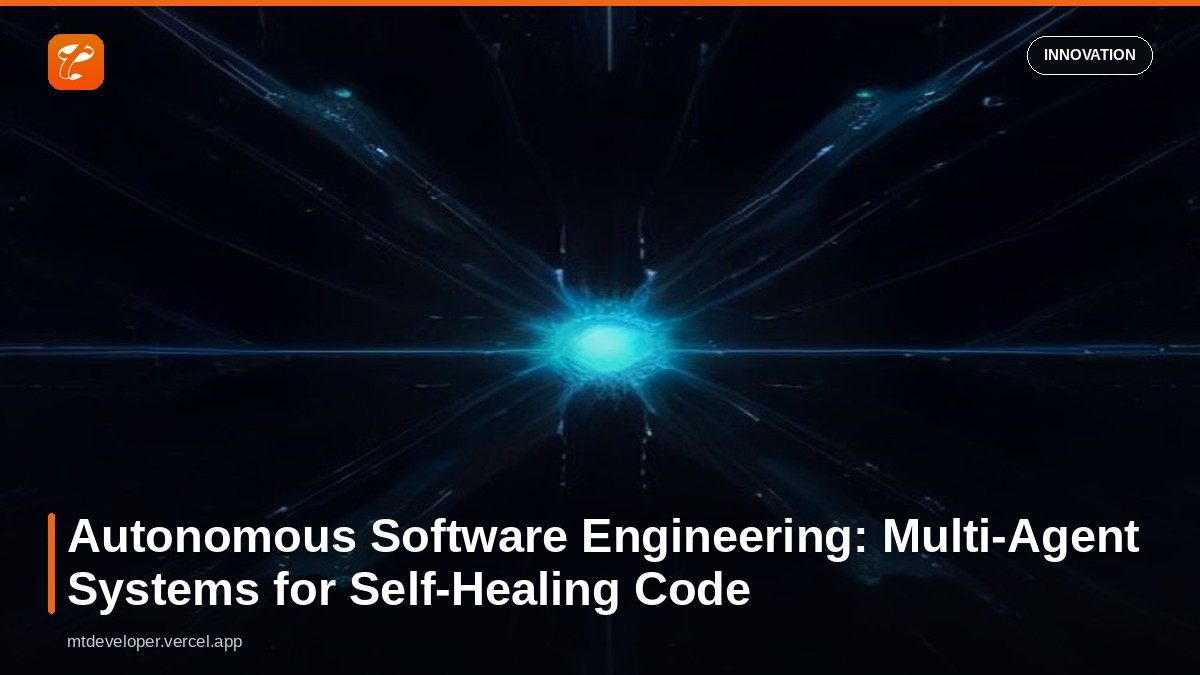 Autonomous Software Engineering: Multi-Agent Systems for Self-Healing Code