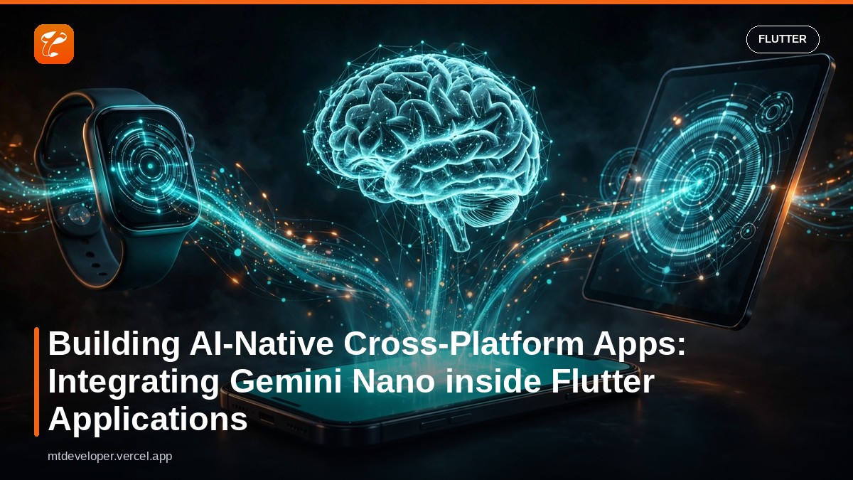 Building AI-Native Cross-Platform Apps: Integrating Gemini Nano inside Flutter Applications