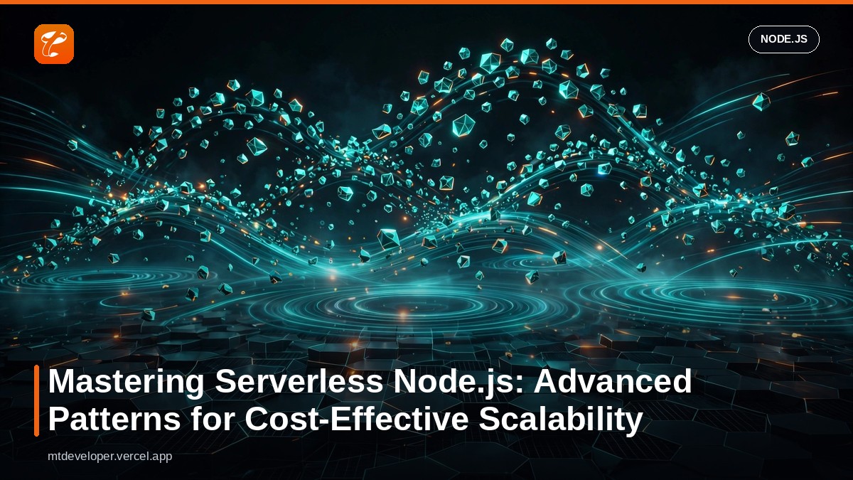 Mastering Serverless Node.js: Advanced Patterns for Cost-Effective Scalability