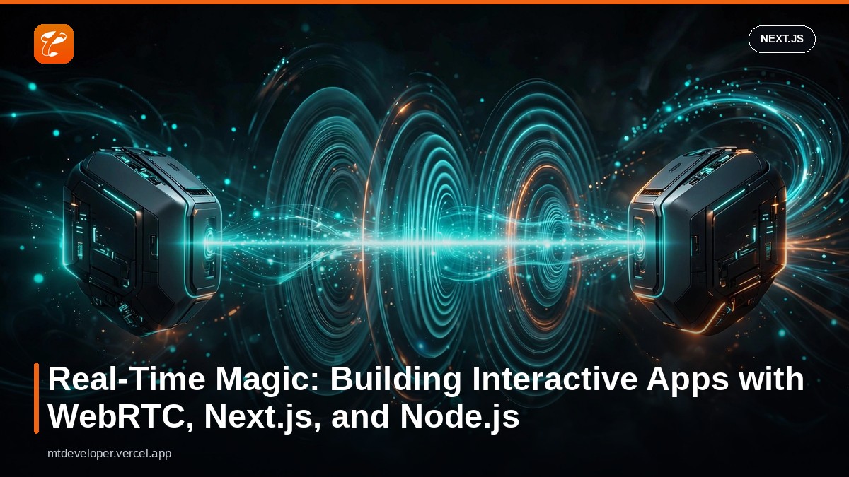 Real-Time Magic: Building Interactive Apps with WebRTC, Next.js, and Node.js