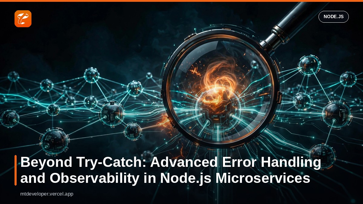 Beyond Try-Catch: Advanced Error Handling and Observability in Node.js Microservices