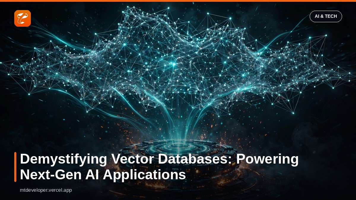 Demystifying Vector Databases: Powering Next-Gen AI Applications