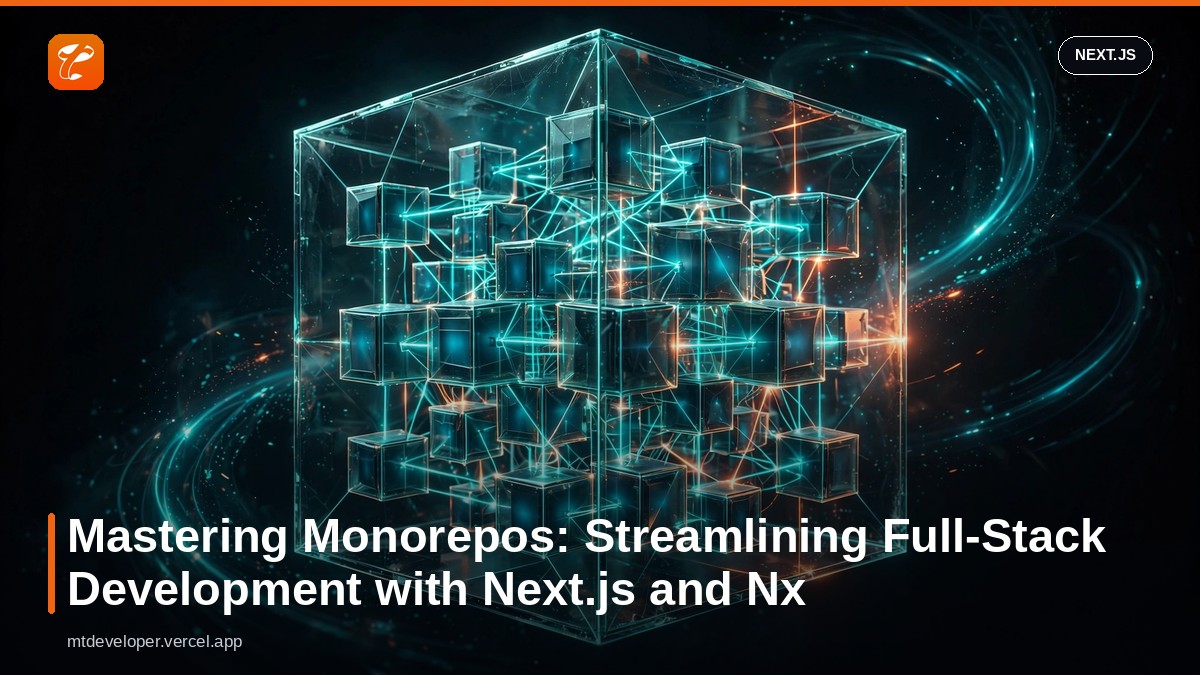 Mastering Monorepos: Streamlining Full-Stack Development with Next.js and Nx