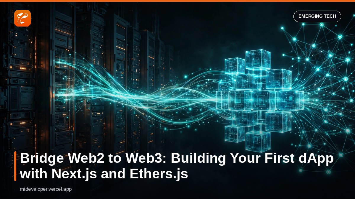 Bridge Web2 to Web3: Building Your First dApp with Next.js and Ethers.js