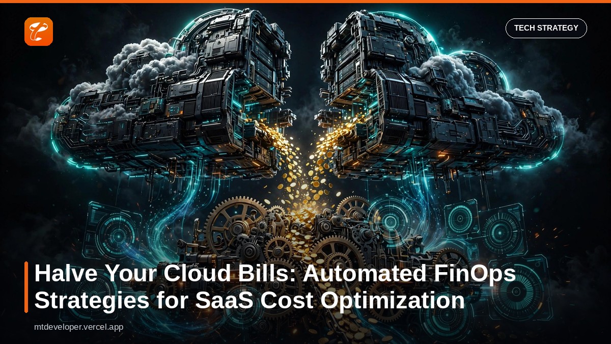 Halve Your Cloud Bills: Automated FinOps Strategies for SaaS Cost Optimization
