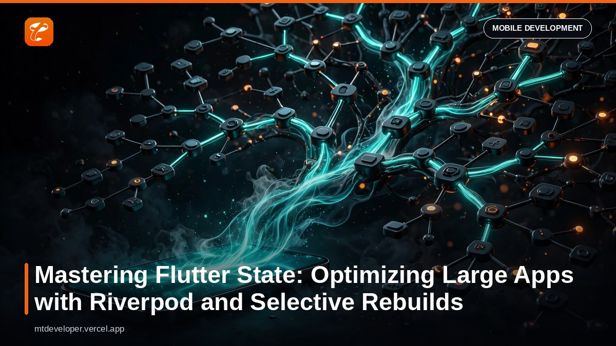 Mastering Flutter State: Optimizing Large Apps with Riverpod and Selective Rebuilds