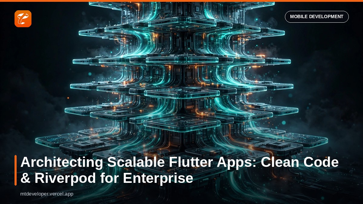 Architecting Scalable Flutter Apps: Clean Code & Riverpod for Enterprise