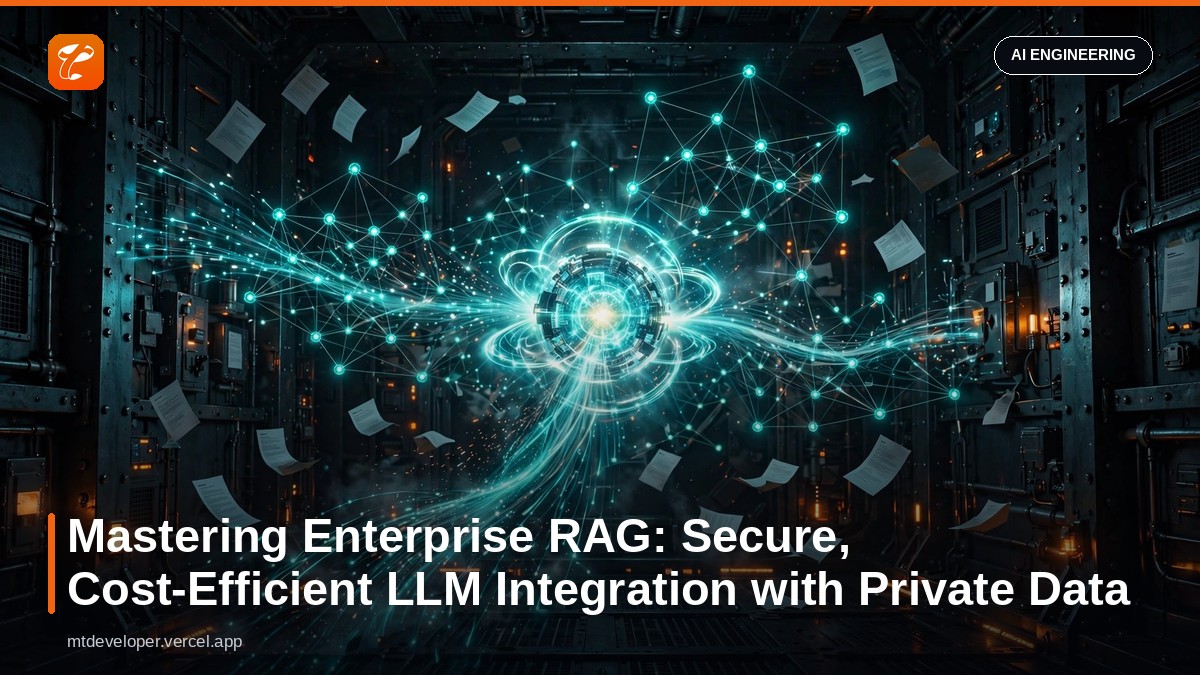 Mastering Enterprise RAG: Secure, Cost-Efficient LLM Integration with Private Data