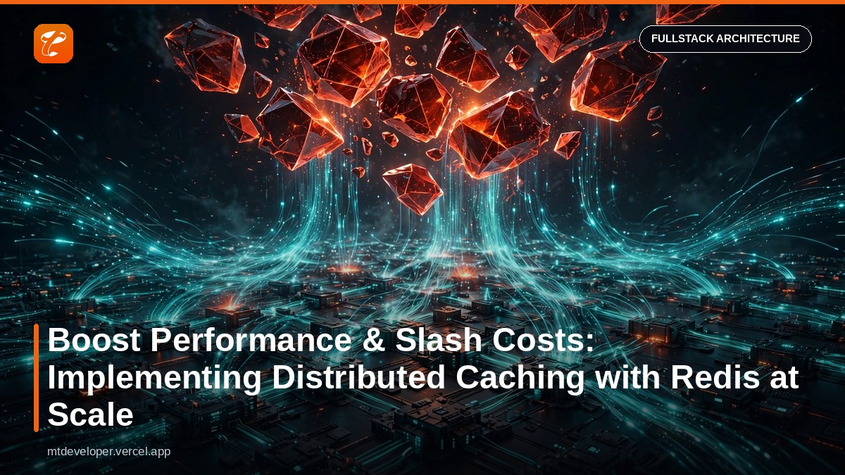 Boost Performance & Slash Costs: Implementing Distributed Caching with Redis at Scale
