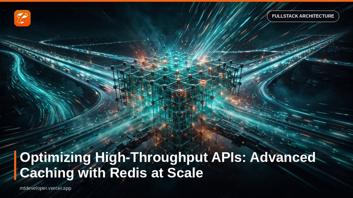 Optimizing High-Throughput APIs: Advanced Caching with Redis at Scale