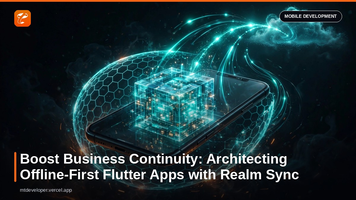 Boost Business Continuity: Architecting Offline-First Flutter Apps with Realm Sync