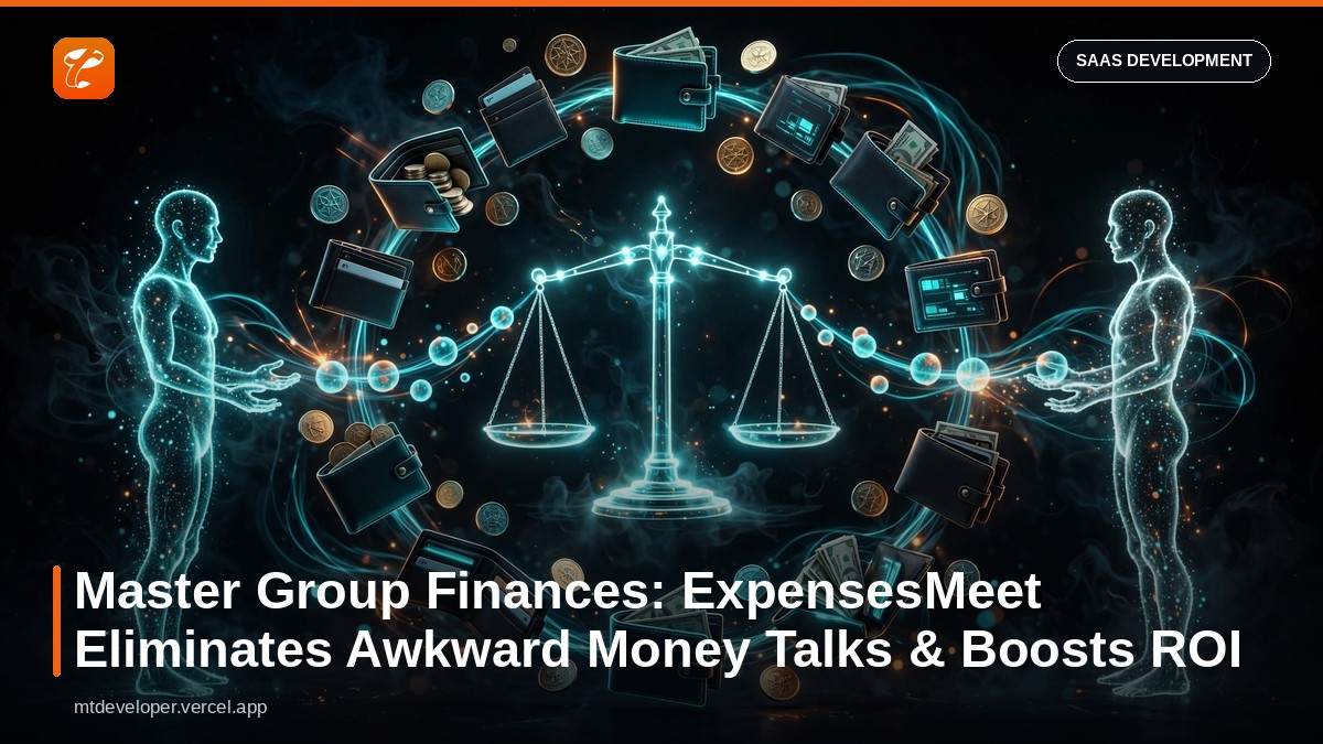 Master Group Finances: ExpensesMeet Eliminates Awkward Money Talks & Boosts ROI