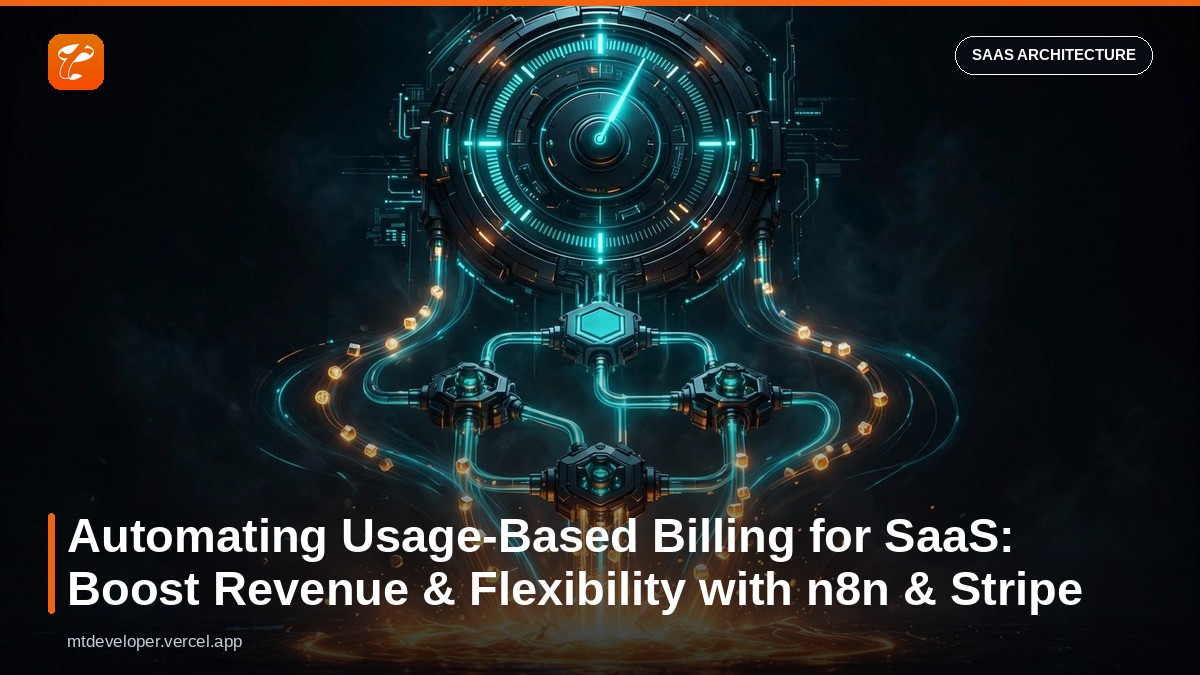 Automating Usage-Based Billing for SaaS: Boost Revenue & Flexibility with n8n & Stripe