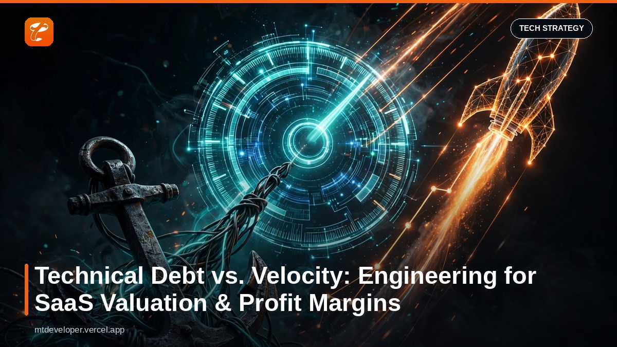 Technical Debt vs. Velocity: Engineering for SaaS Valuation & Profit Margins