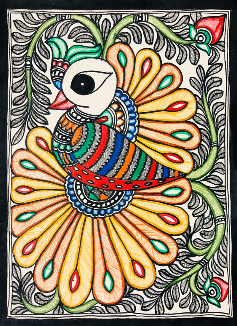 Easy Madhubani Art: 6 Simple Designs You Can Draw Today | Varnaalaya Arts