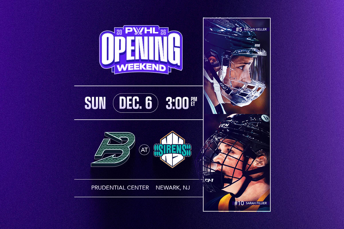 PWHL 2026-27 Season Starts Dec. 5-6 With 12 Teams