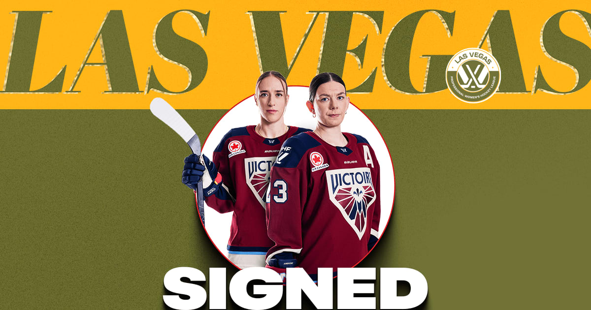 PWHL Las Vegas Adds Walter Cup Champions Erin Ambrose and Hayley Scammura