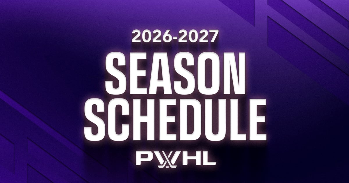 PWHL unveils 180-game schedule, new conferences and expanded playoffs for 2026-27
