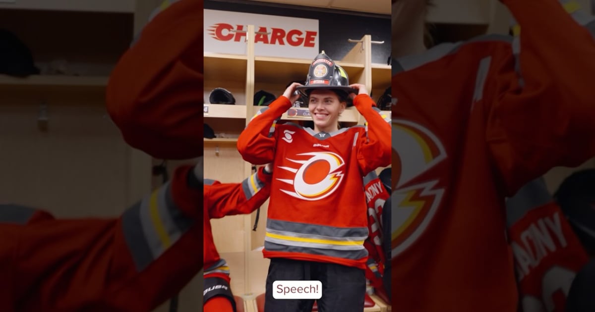 Emily Clark’s speech in the locker room after a big win! #ottawacharge ...