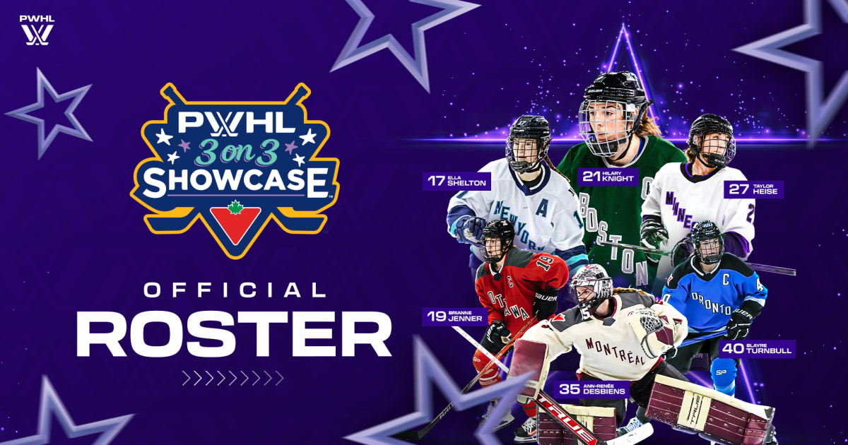 PWHL & Nhl Announce Rosters For The Canadian Tire PWHL 3-On-3 Showcase ...