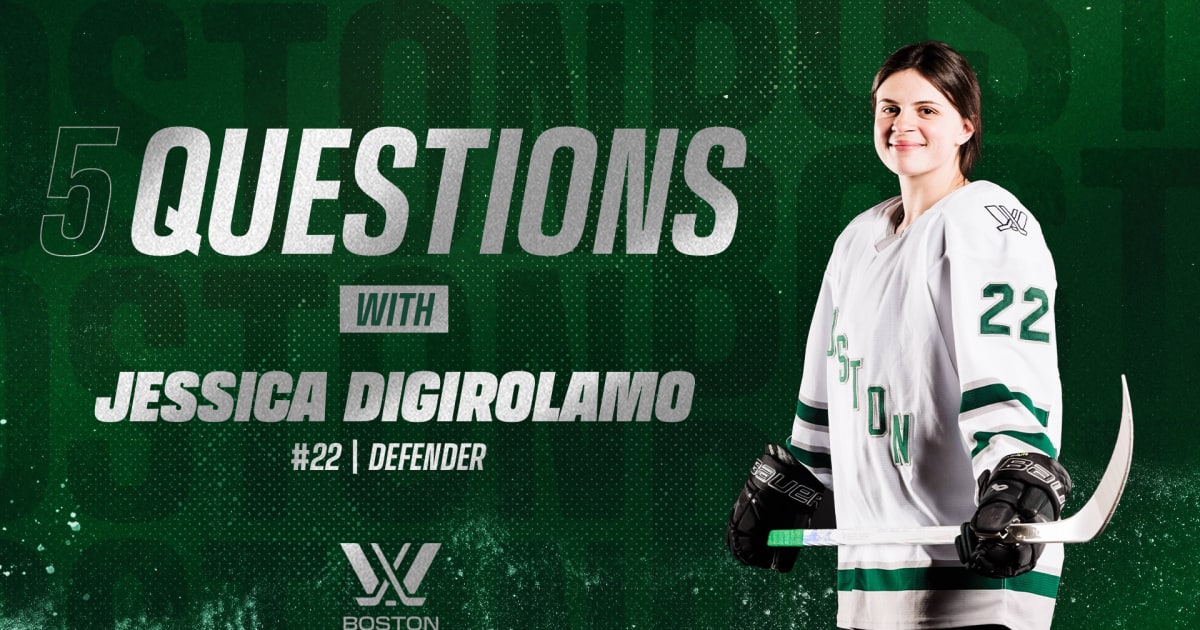 5 Questions With: Jessica Digirolamo | PWHL - Professional Women's ...