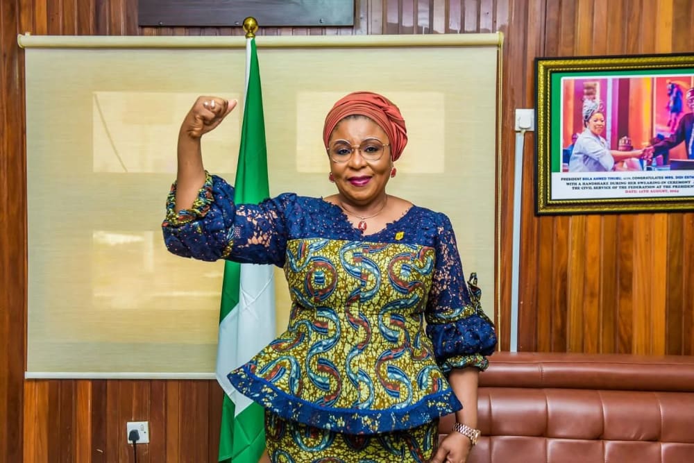 Mrs. Didi Walson-Jack at a public engagement