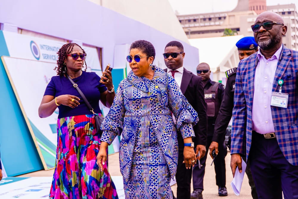 Mrs. Didi Walson-Jack at a public engagement
