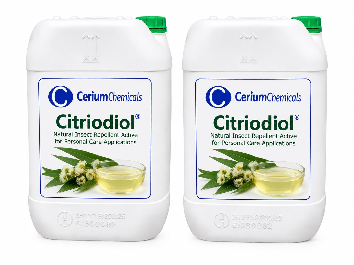 Citriodiol in Cerium Chemicals packaging