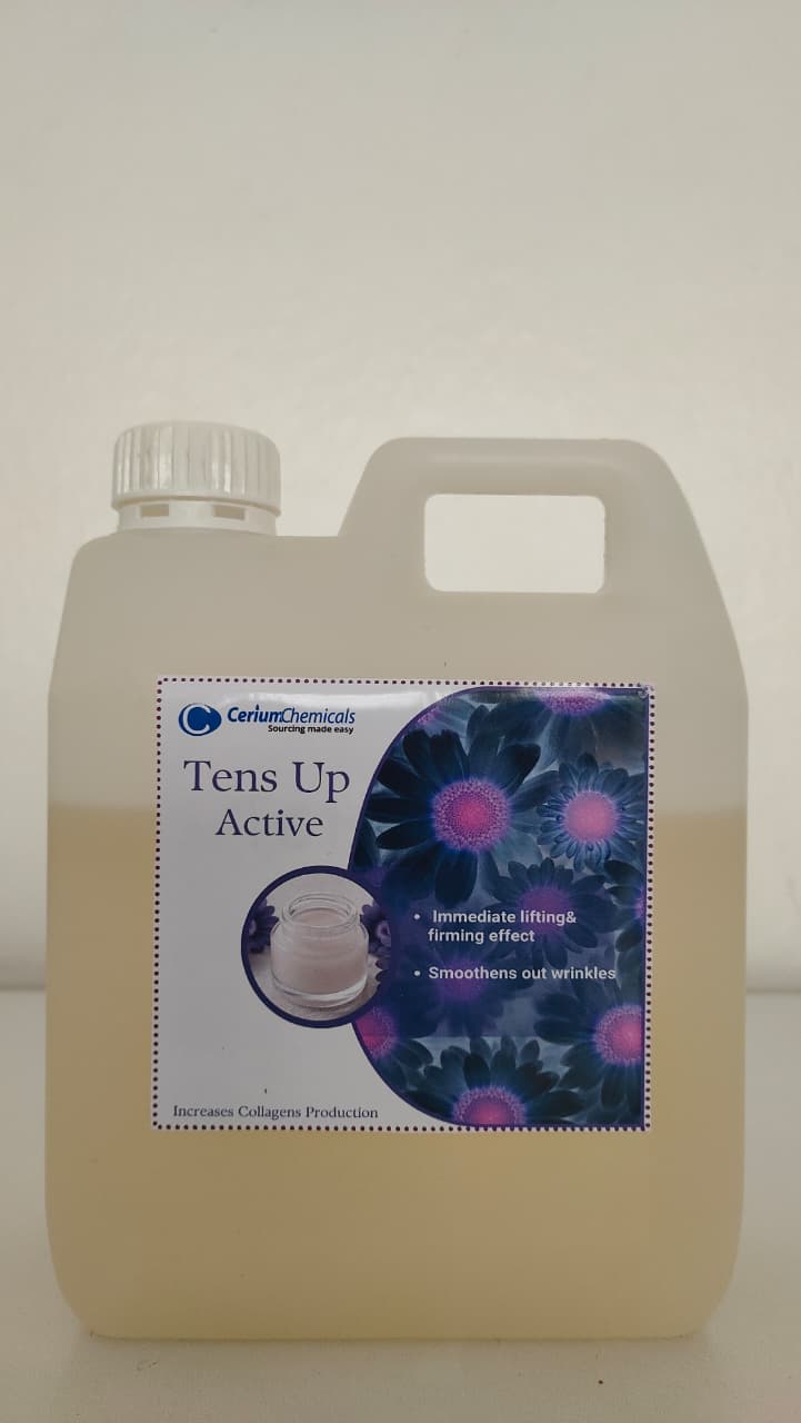 Tens Up Active in a one-litre Cerium Chemicals container