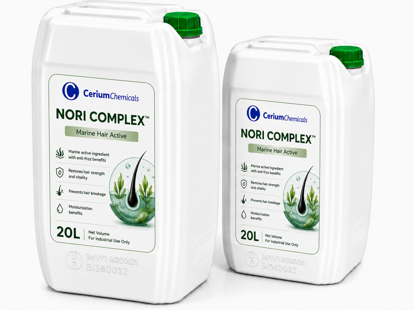 Nori Complex in Cerium Chemicals packaging