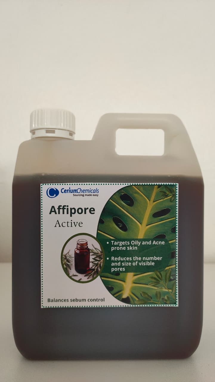 Affipore Active in a one-litre Cerium Chemicals container